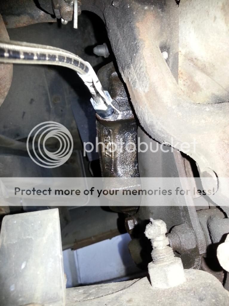 Brake fluid leak, caliper or new stainless flex line? CorvetteForum